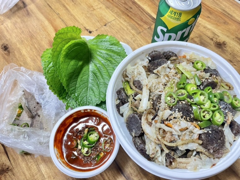 전라도 88 순대 이미지