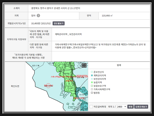 오송행복도시 경계 이미지