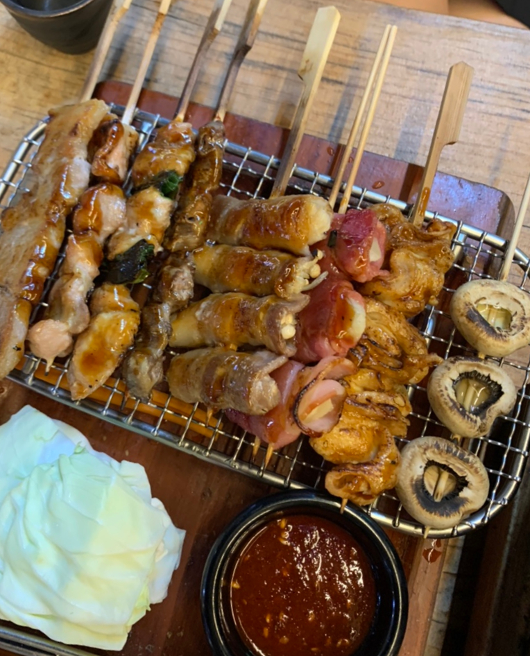 노군 꼬치 이미지
