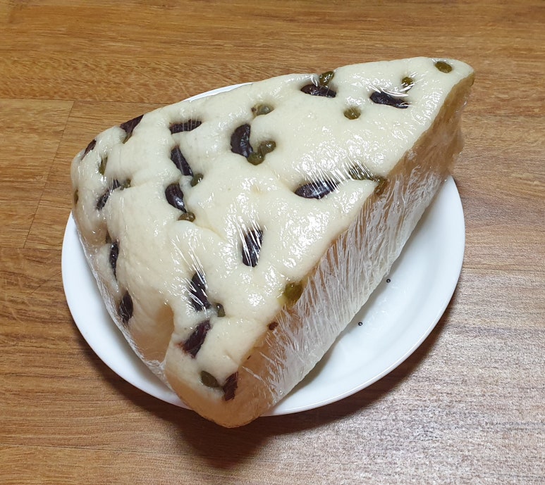 시장찐빵 이미지