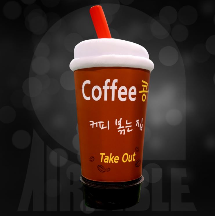 시장커피숍 이미지