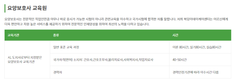 복덩이요양보호사교육원 이미지