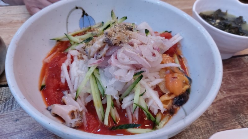 수산물회 이미지