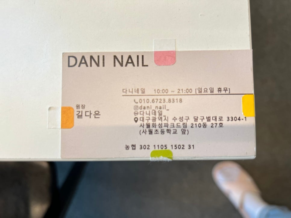 네일다니 이미지