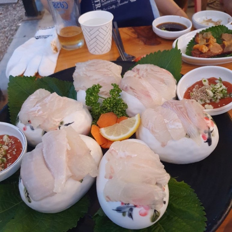 바다회조개구이 이미지