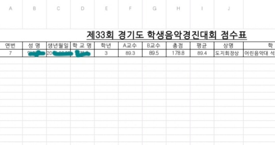 어린음악대석수하늘소리원음악학원 이미지