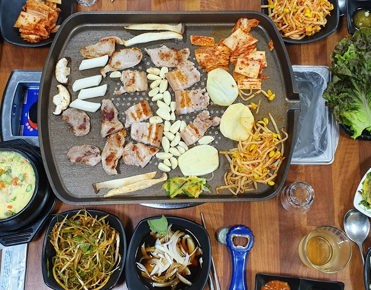 삼겹살묵자 이미지