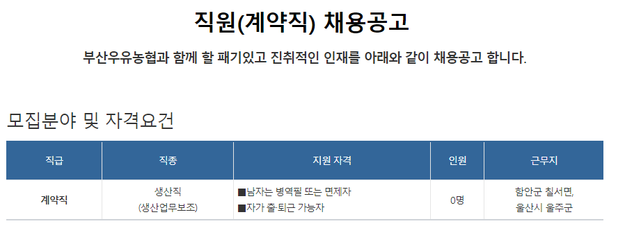부산경남우유협동조합 이미지