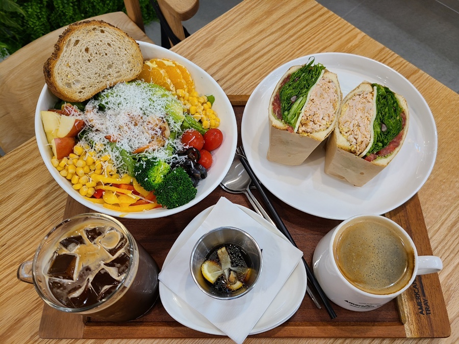 아메리칸 트레이(American tray) 이미지