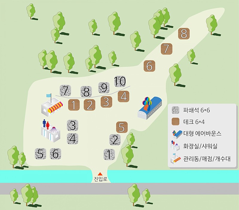 룰루랄라캠핑장 이미지