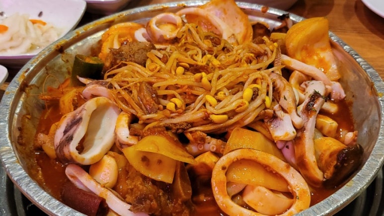 찜한 갈비 이미지