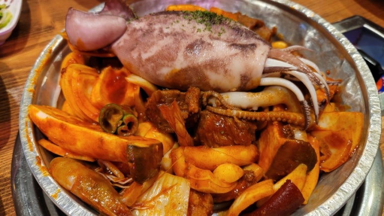 찜한 갈비 이미지