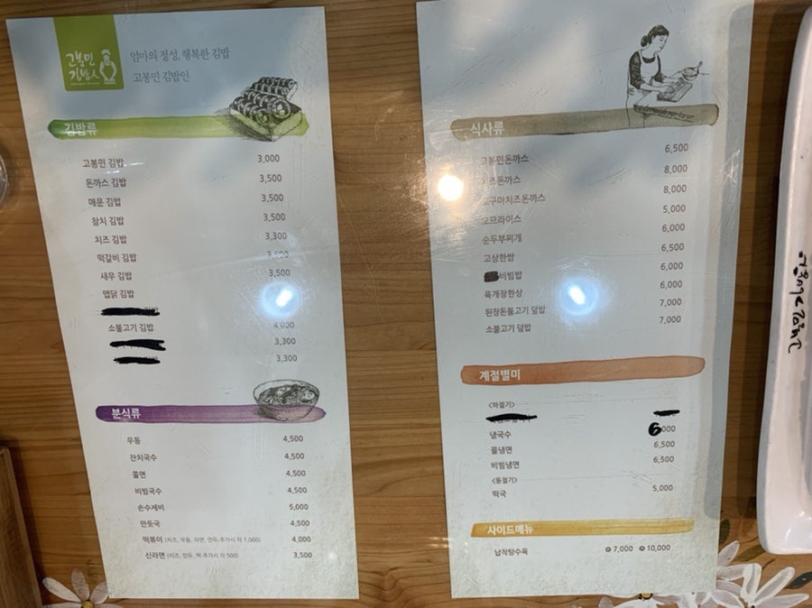 고봉민김밥인옥동점 이미지
