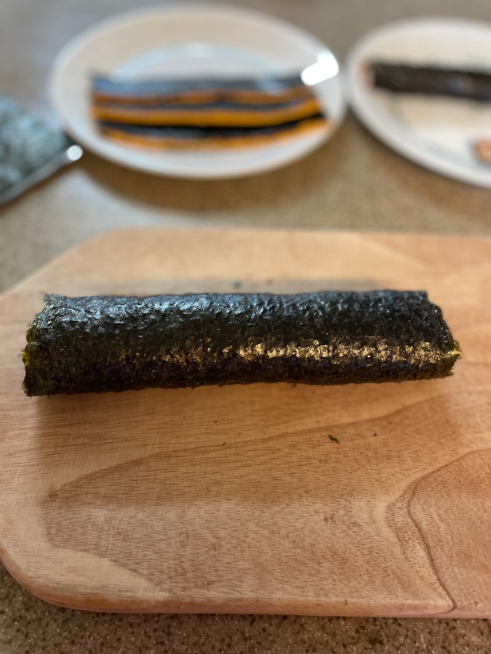 달팽이김밥 이미지