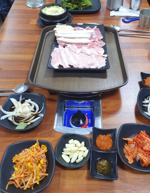삼겹살묵자 이미지