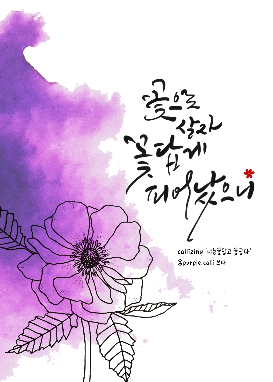 꽃답다 이미지