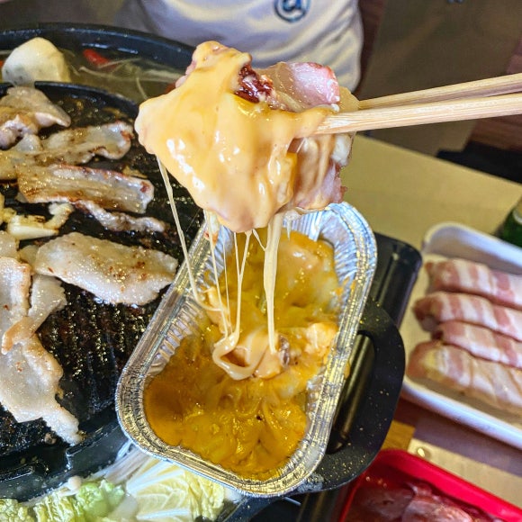치즈삼겹살 이미지