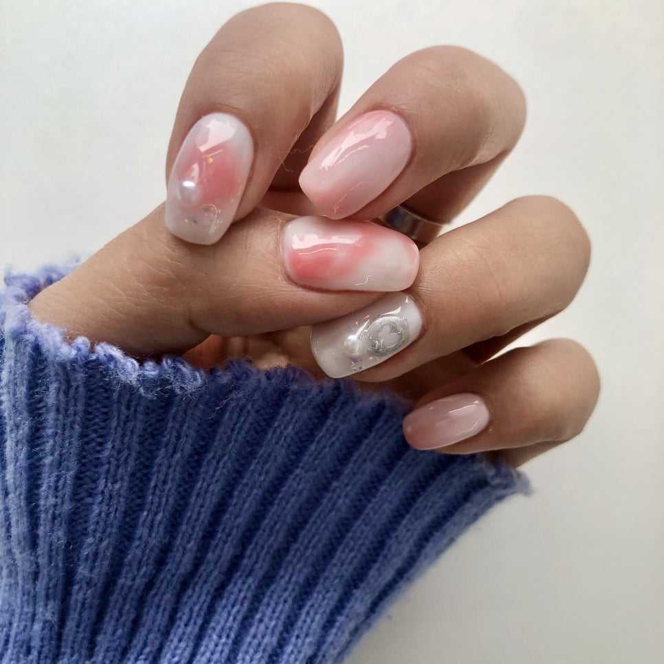 네일&gel 이미지
