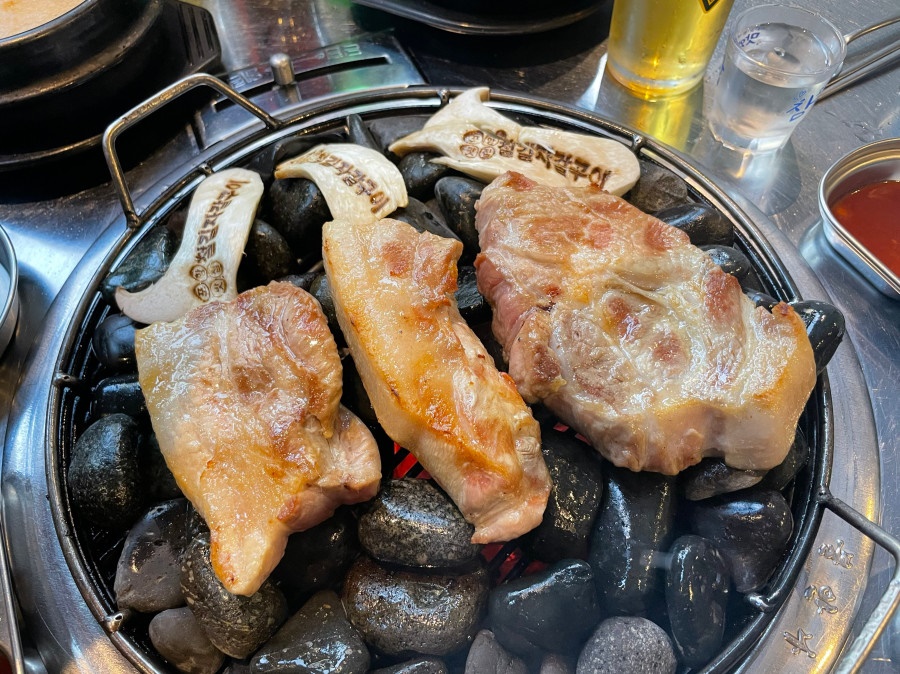 철길자갈구이 이미지