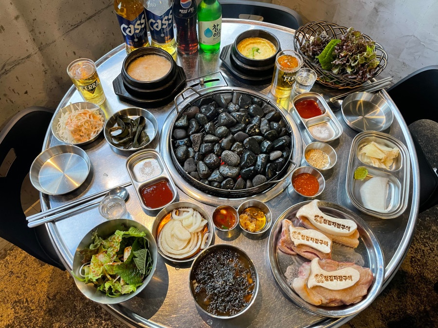 철길자갈구이 이미지