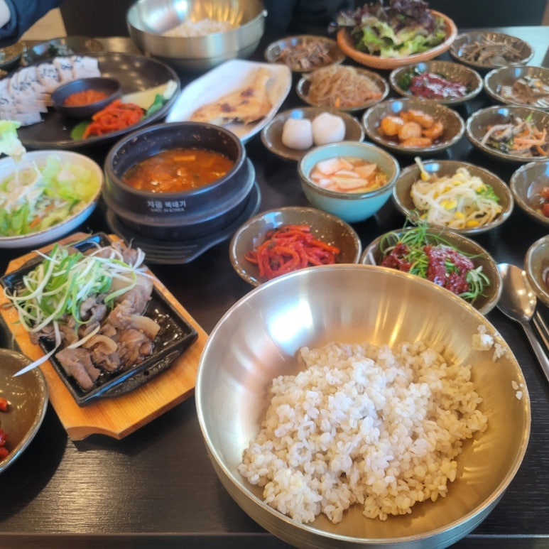 마실 한상 보리밥 이미지