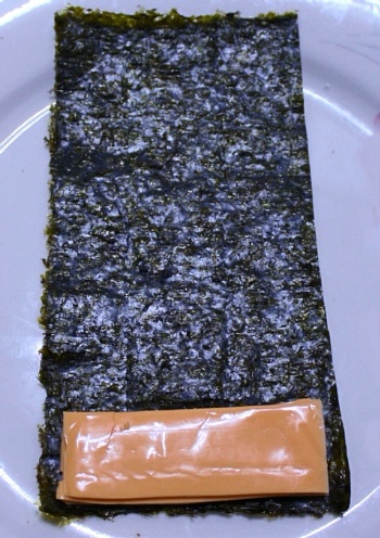 달팽이김밥 이미지