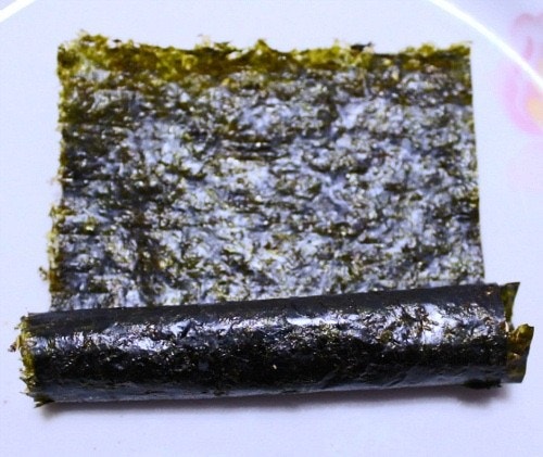 달팽이김밥 이미지