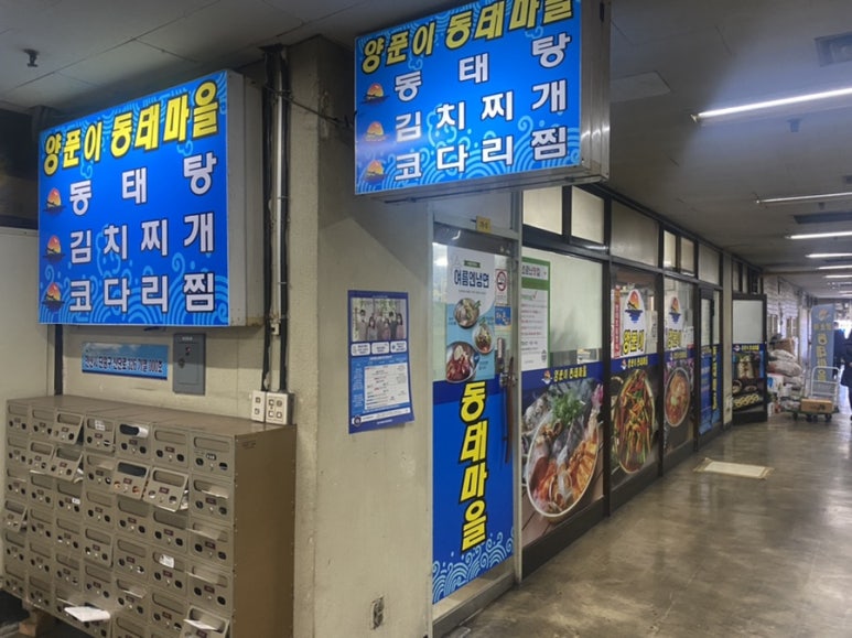 양푼이 동태 마을 이미지