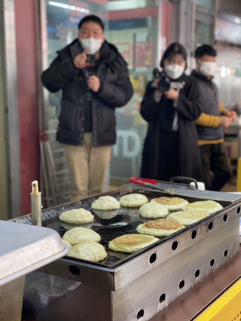시장호떡 이미지