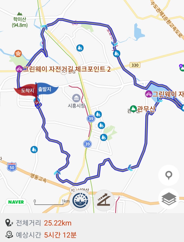 군자봉주유소 이미지