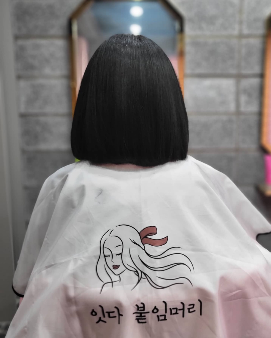 잇다붙임머리 이미지