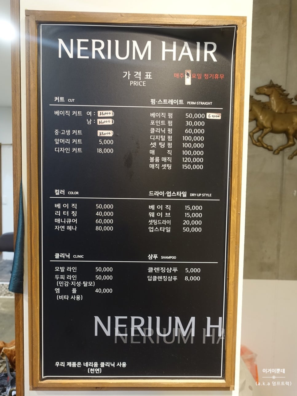 네리움헤어 이미지