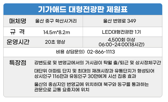 울산교통광고 이미지