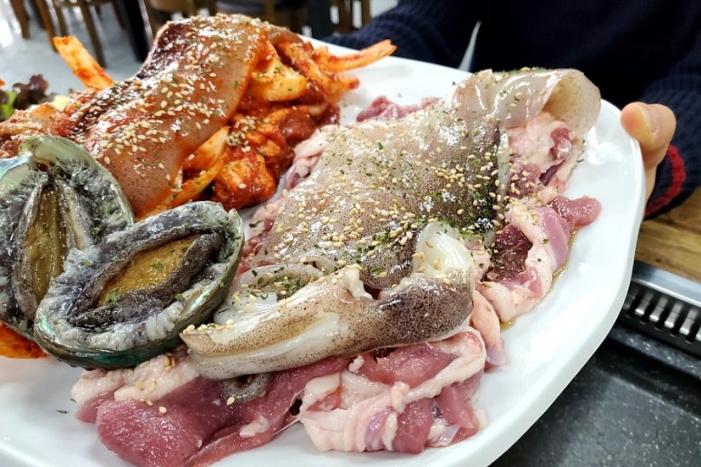 칠곡생오리주물럭 이미지