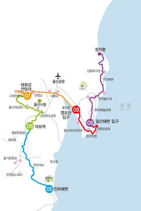 해파랑길 5코스 이미지