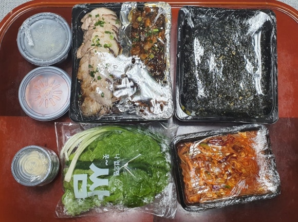 숯불구이족발 꾸이족 이미지