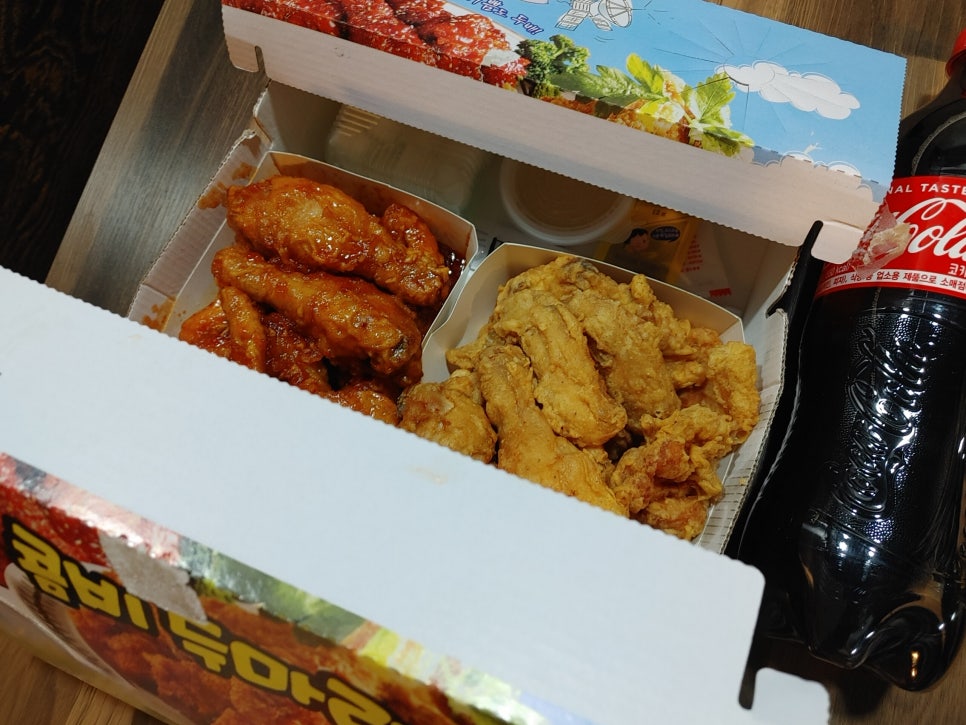 콤비두마리치킨 이미지