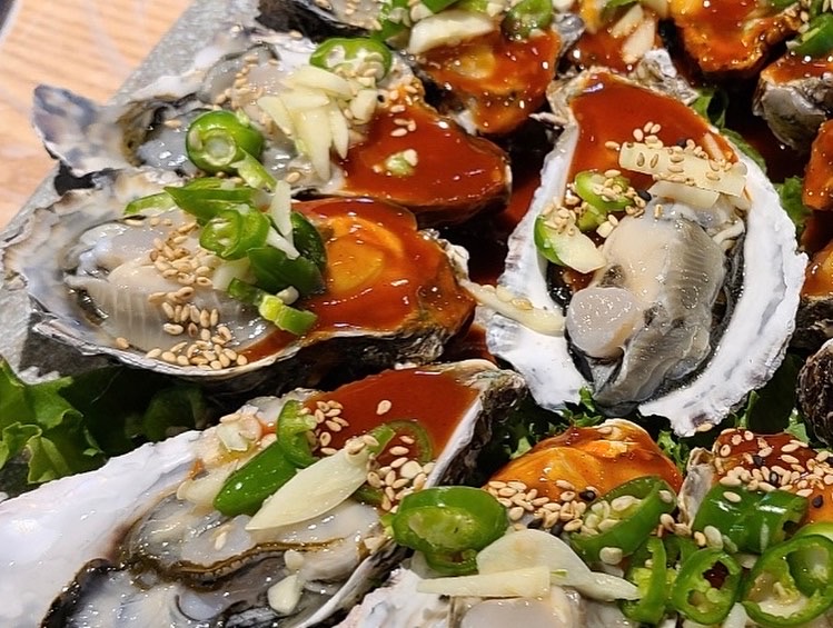 산오징어바지락칼국수 이미지