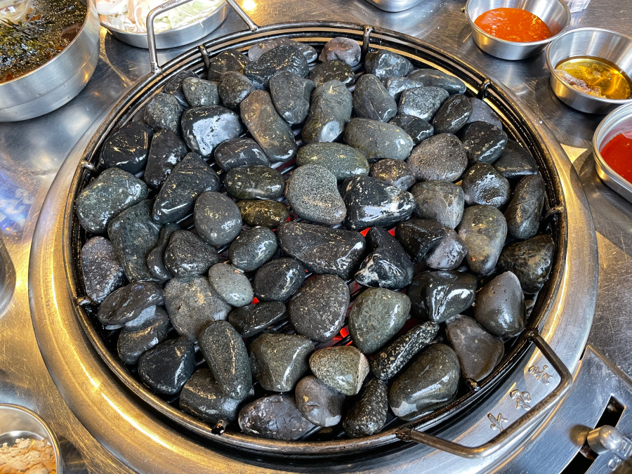 철길자갈구이 이미지