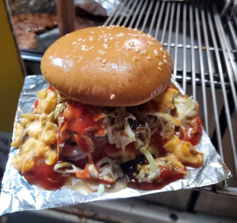 맛깡패버거 이미지