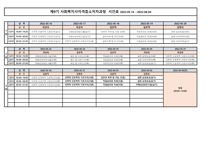 동그라미요양보호사교육원 이미지