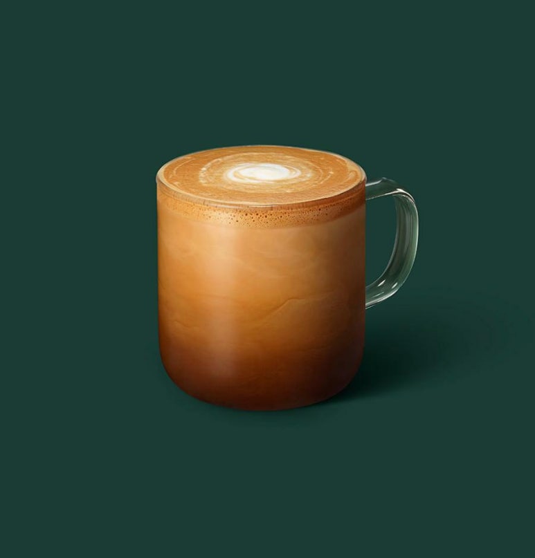 플랫화이트(flat white) 이미지
