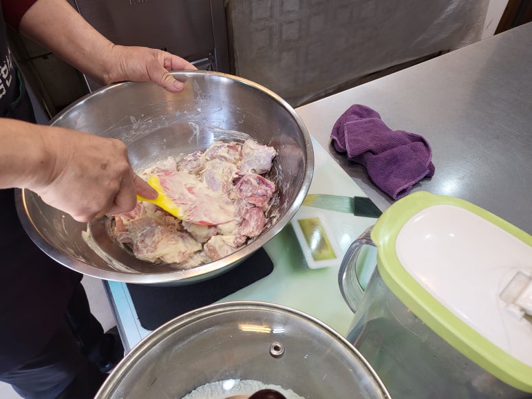 닭강정이지 이미지