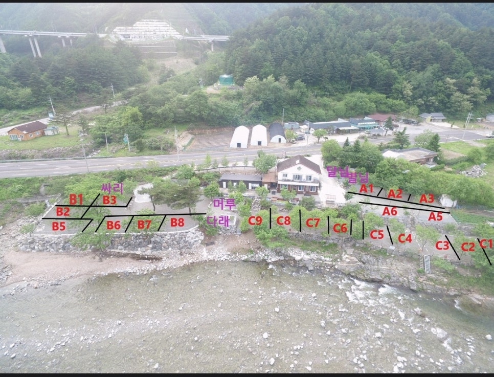 해담구룡령캠핑장 이미지