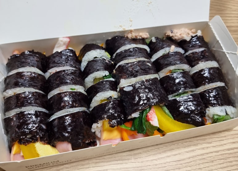유수장미꼬마김밥 이미지