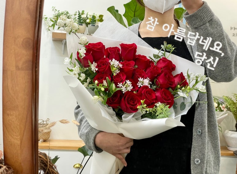 오로지;꽃 이미지