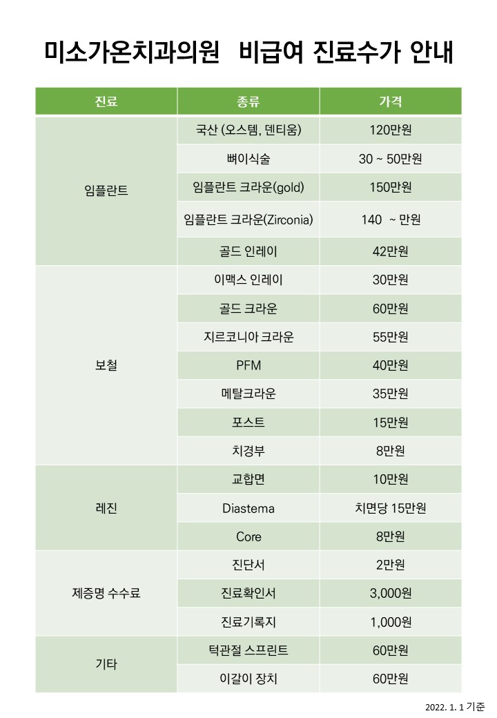 미소가온치과의원 이미지