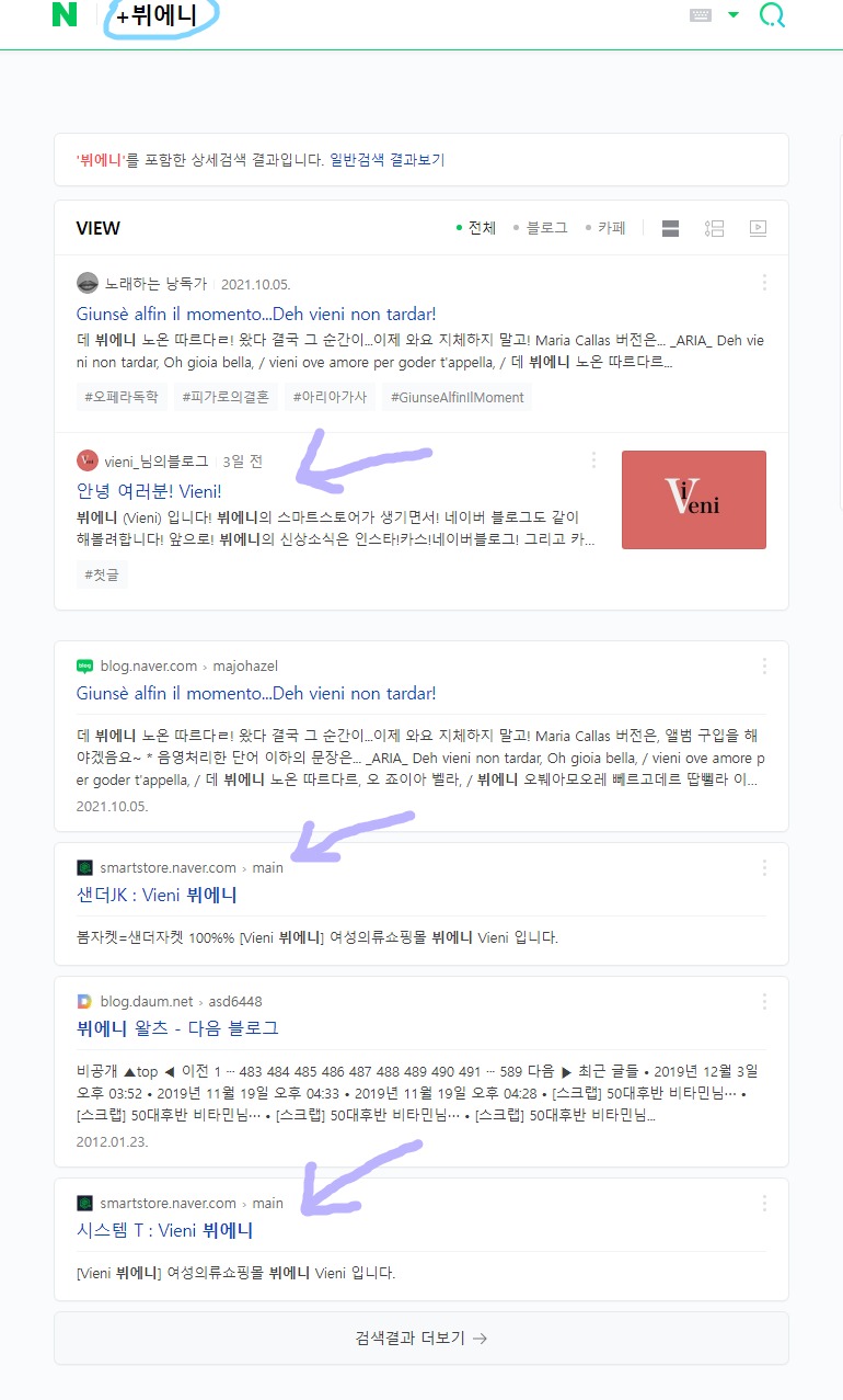 뷔에니(Vieni) 이미지