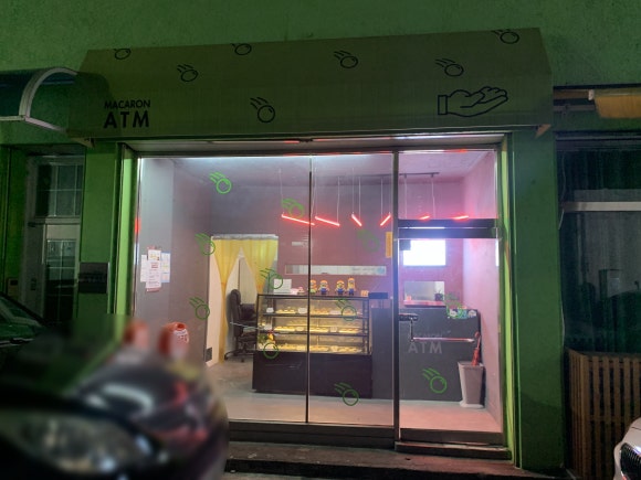 마카롱 ATM 이미지