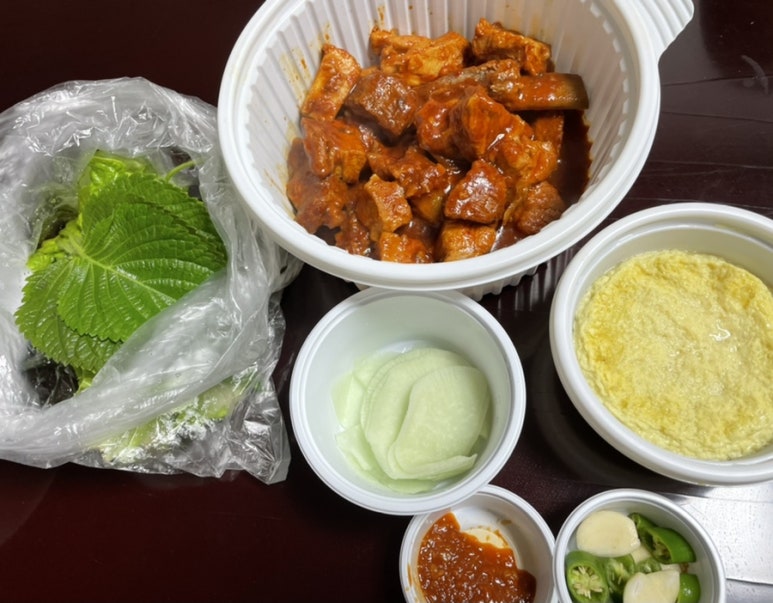 찜한 갈비 이미지